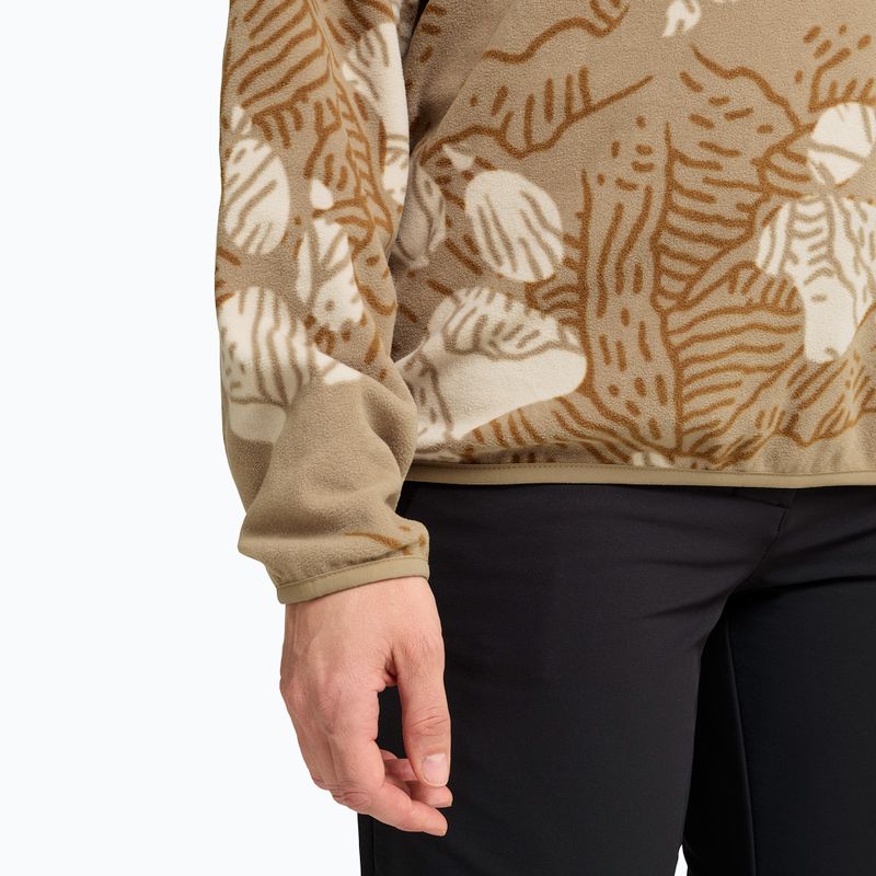 Fleecejacke für Damen Jack Wolfskin Paw Era 100 Orint Half Zip paw hazel wood 6