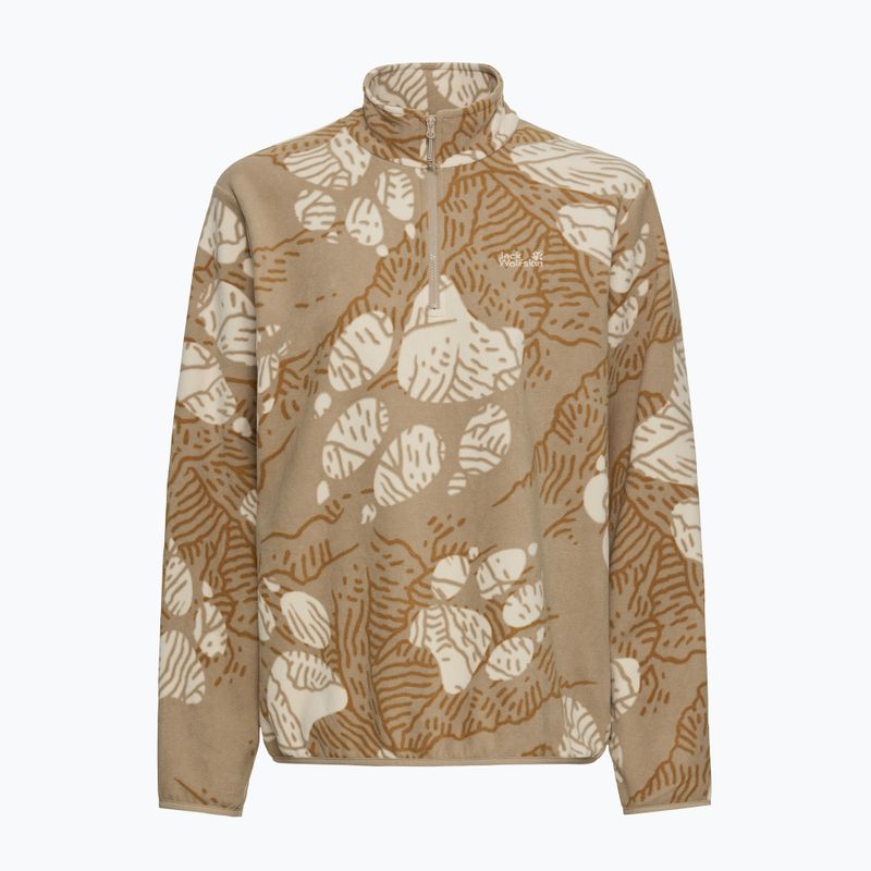 Fleecejacke für Damen Jack Wolfskin Paw Era 100 Orint Half Zip paw hazel wood 7