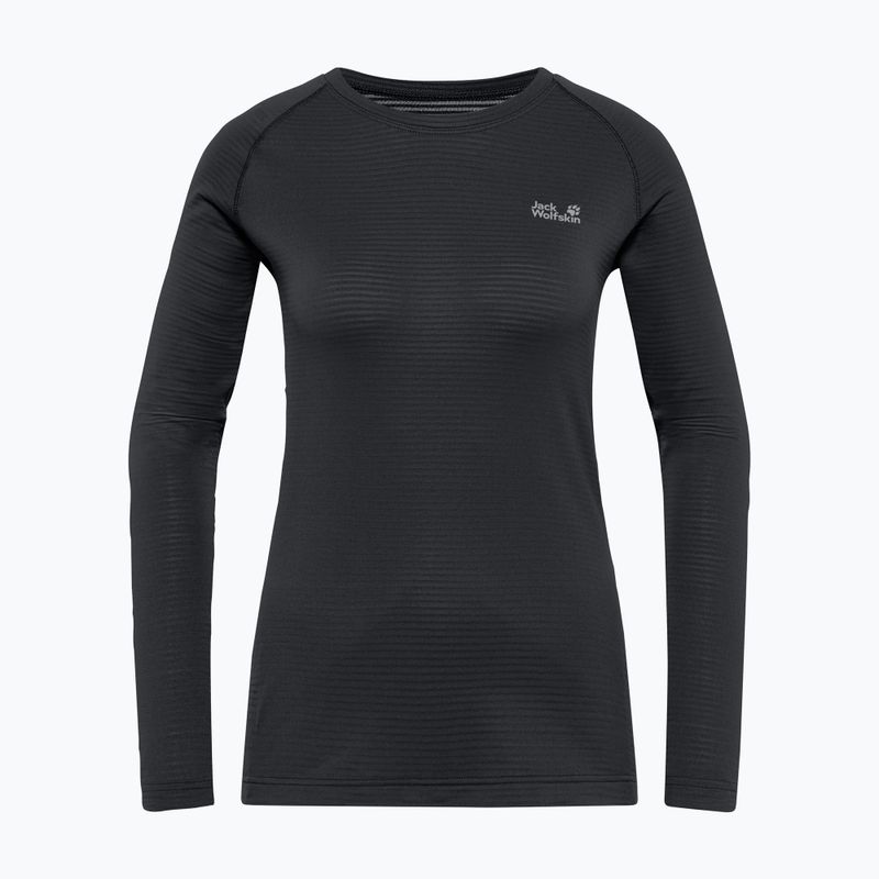 Damen-Funktionssweatshirt Jack Wolfskin Infinite Warm LS black 3