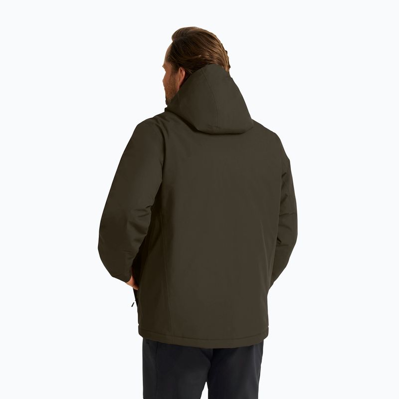 Gefütterte Herrenjacke Jack Wolfskin Wisper Ins obsidian moss 3