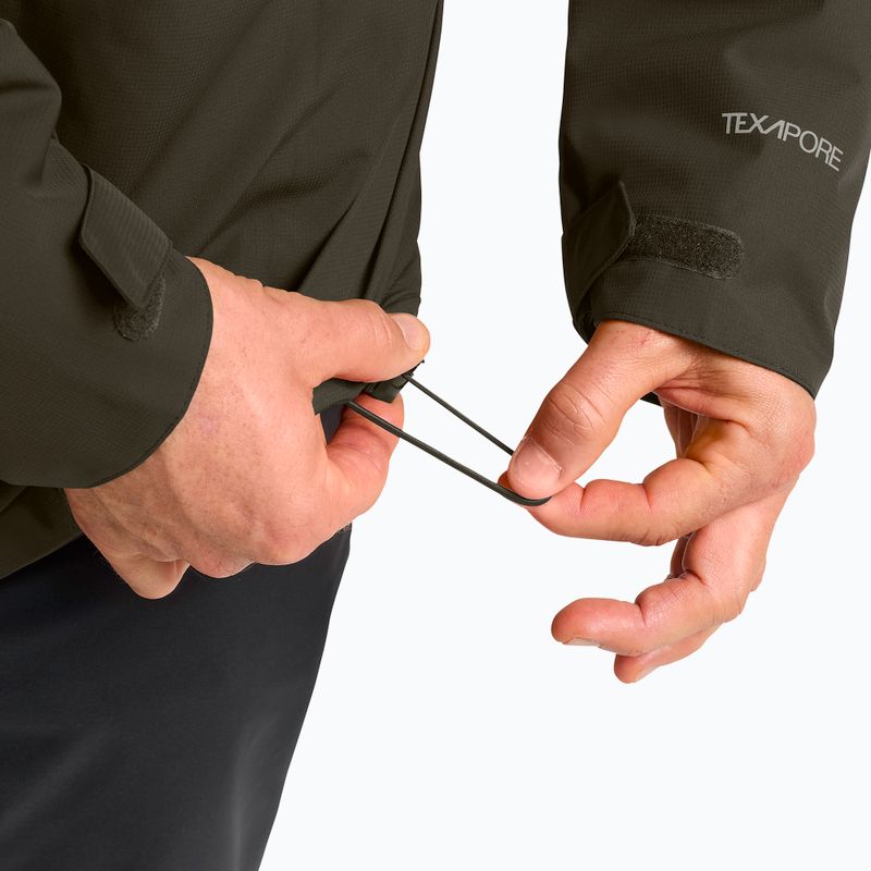 Gefütterte Herrenjacke Jack Wolfskin Wisper Ins obsidian moss 6