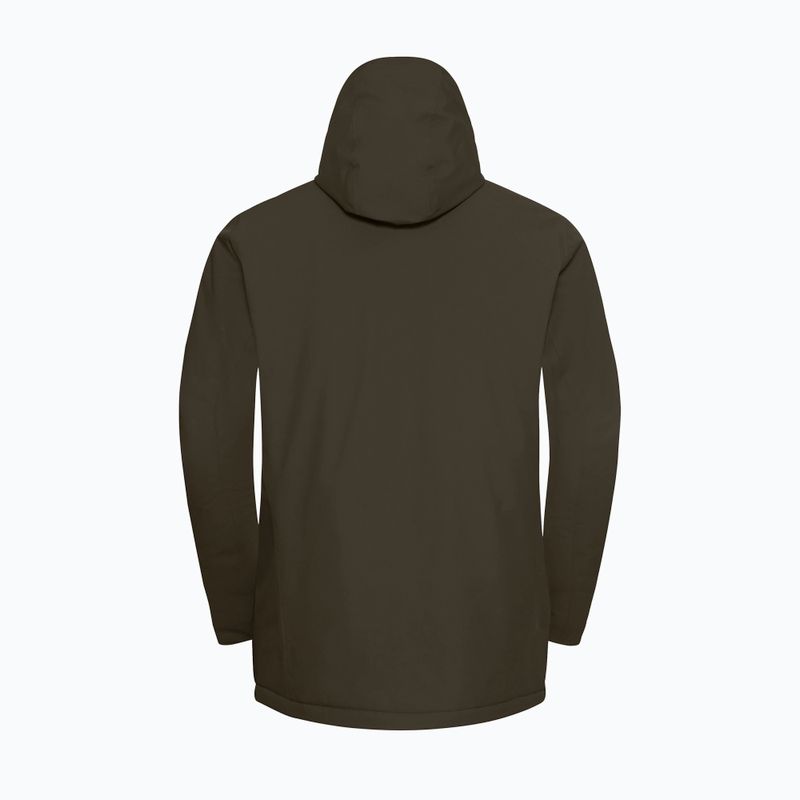 Gefütterte Herrenjacke Jack Wolfskin Wisper Ins obsidian moss 8
