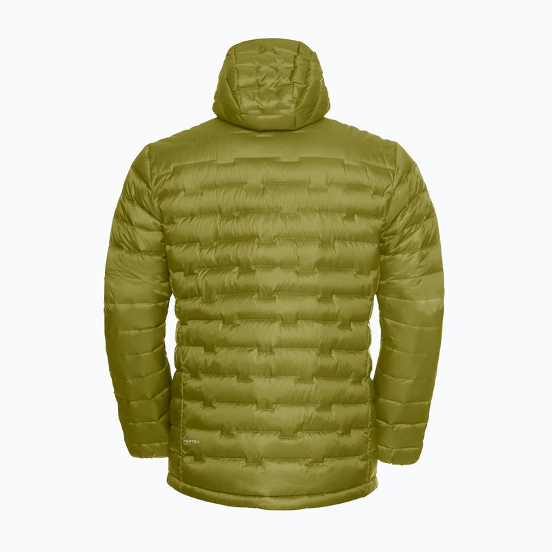 Herren-Daunenjacke Jack Wolfskin Passamani Down Hoody khaki green 7