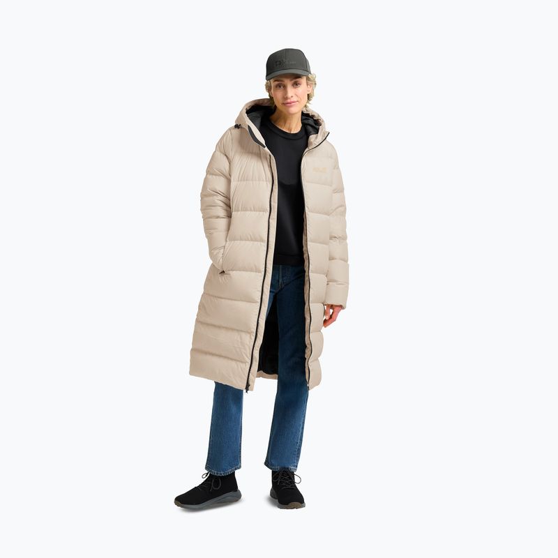 Damen Daunenmantel Jack Wolfskin Frozen Palace Coat oyster 3