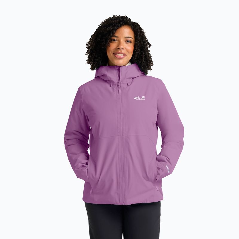 Gefütterte Damenjacke Jack Wolfskin Wisper Ins vivid orchid