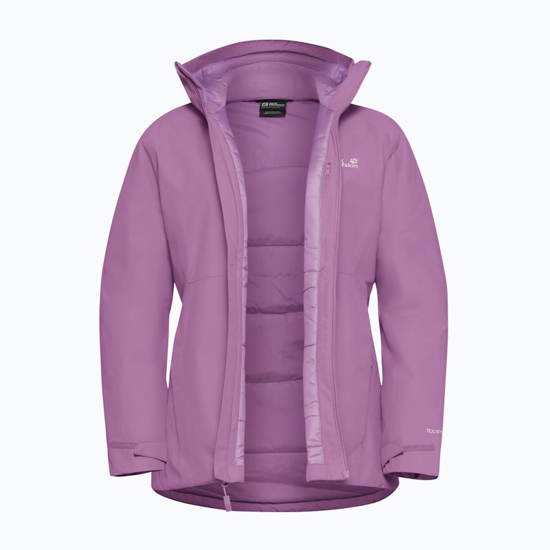 Gefütterte Damenjacke Jack Wolfskin Wisper Ins vivid orchid 9