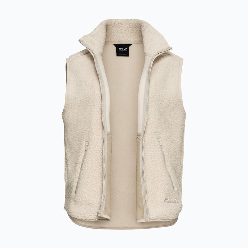 Damenweste Jack Wolfskin High Curl oyster 9