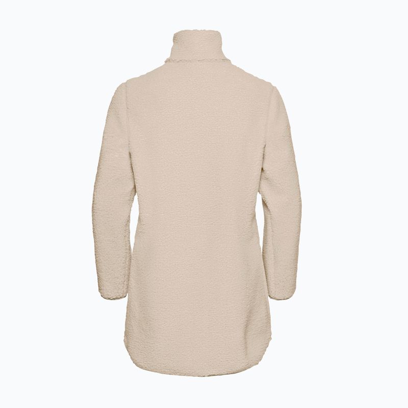 Fleecejacke für Damen Jack Wolfskin High Curl Coat oyster 8