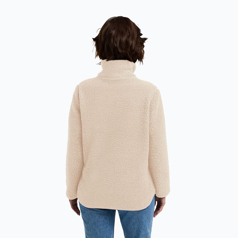 Fleecejacke für Damen Jack Wolfskin High Curl oyster 3