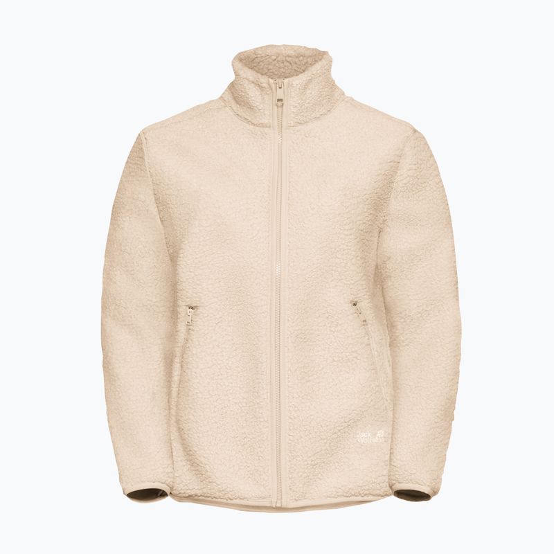 Fleecejacke für Damen Jack Wolfskin High Curl oyster 7