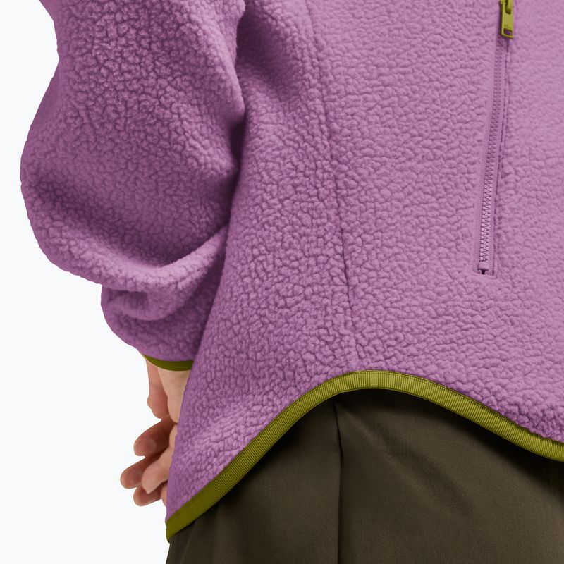 Fleecejacke für Damen Jack Wolfskin Lite Curl Full Zip vivid orchid 6