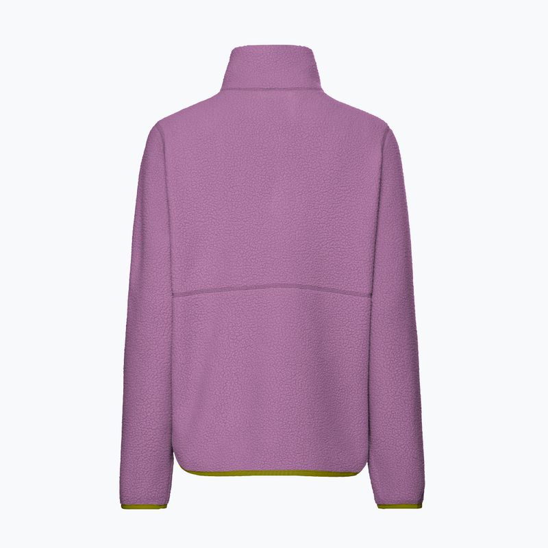 Fleecejacke für Damen Jack Wolfskin Lite Curl Full Zip vivid orchid 8
