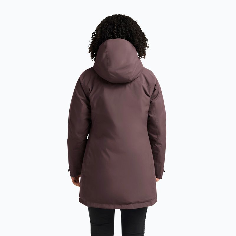 Damen-Daunenjacke Jack Wolfskin Icecape 2L Down Ins Rds sheer plum 3