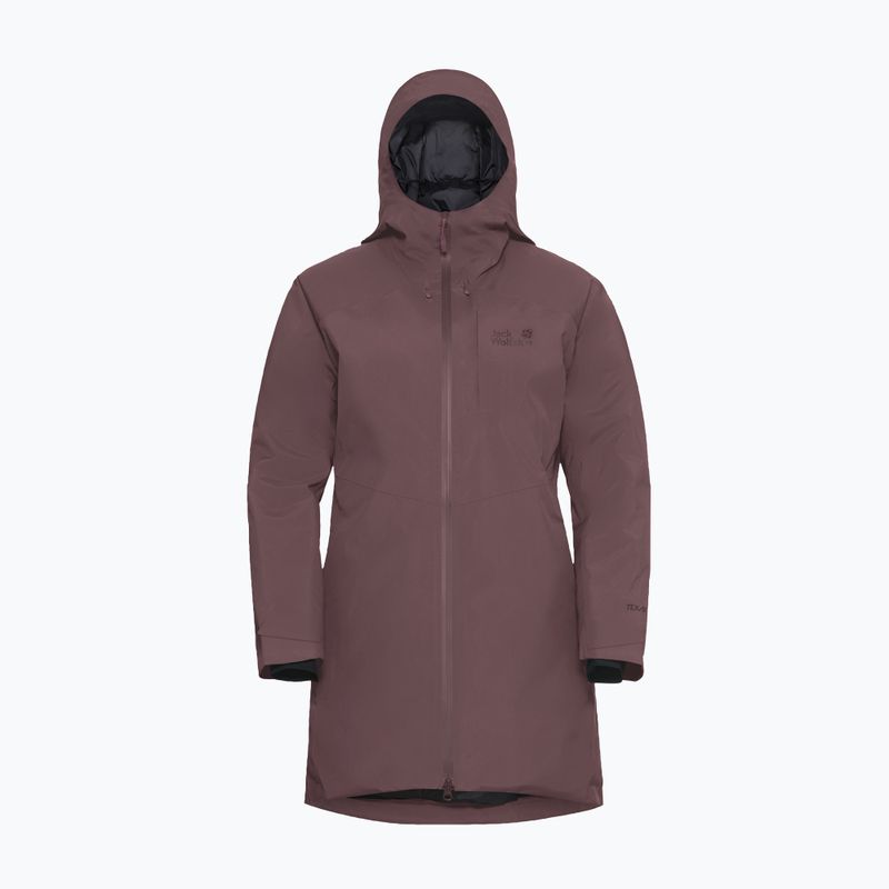 Damen-Daunenjacke Jack Wolfskin Icecape 2L Down Ins Rds sheer plum 7