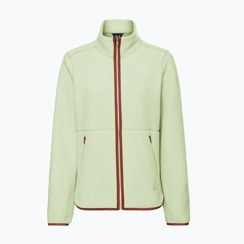 Fleecejacke für Damen Jack Wolfskin Lite Curl Full Zip melon 7