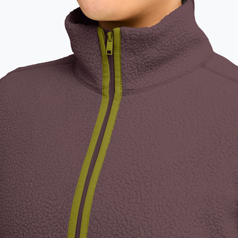Fleecejacke für Damen Jack Wolfskin Lite Curl Full Zip sheer plum 4