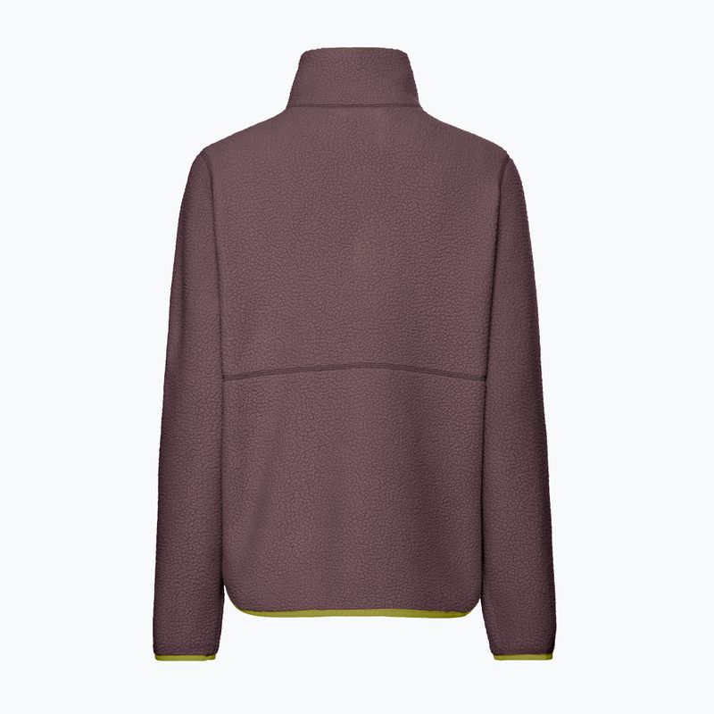 Fleecejacke für Damen Jack Wolfskin Lite Curl Full Zip sheer plum 8
