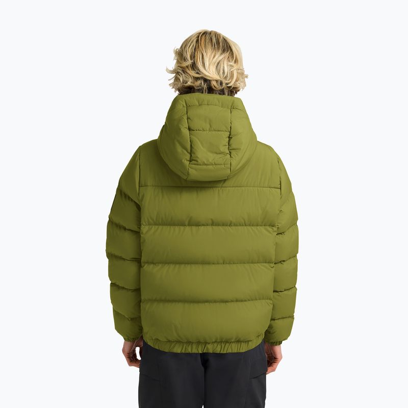 Damen Daunenmantel Jack Wolfskin Frozen Palace khaki green 3