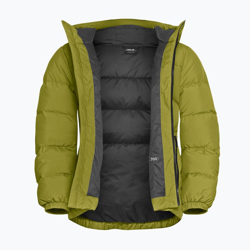Damen Daunenmantel Jack Wolfskin Frozen Palace khaki green 9