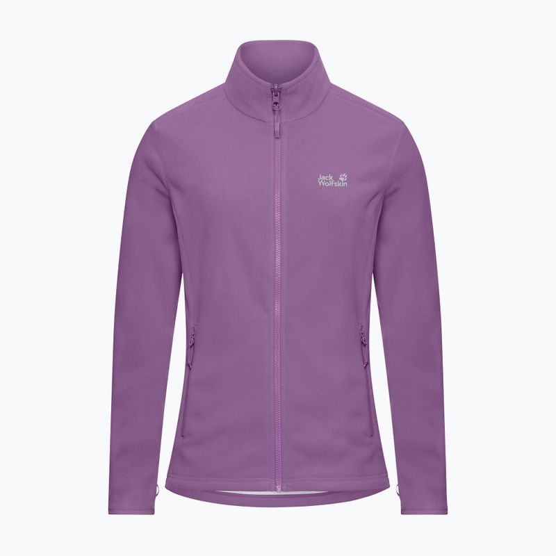 Fleecejacke für Damen Jack Wolfskin Taunus 100 Full Zip vivid orchid 7