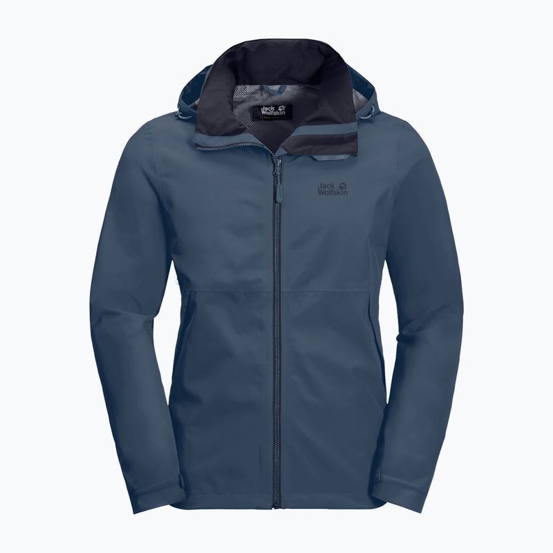 Jack Wolfskin Herren Hardshelljacke Evandale navy blau 1111131_1383 9