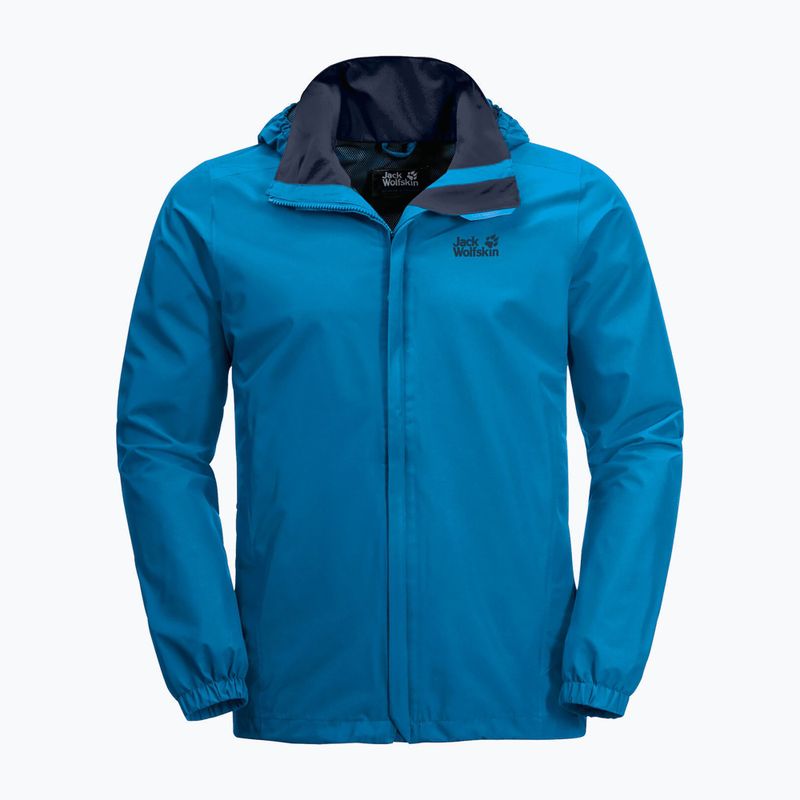 Jack Wolfskin Herren Stormy Point Regenjacke blau 1111141_1361 5