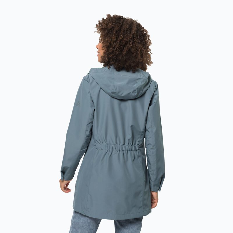 Jack Wolfskin Cape York Paradise grau Damen Mackintosh 1111244_6167 2