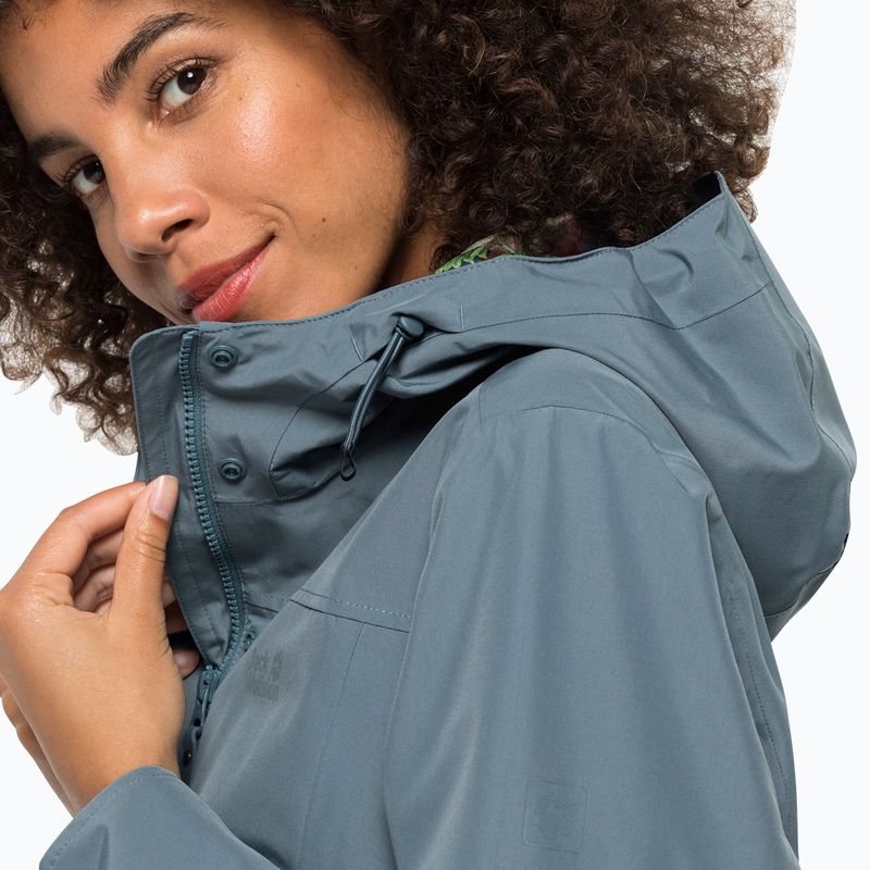 Jack Wolfskin Cape York Paradise grau Damen Mackintosh 1111244_6167 3
