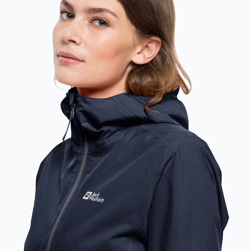 Jack Wolfskin Damen Hardshelljacke Pack & Go Shell navy blau 1111514_1010 3