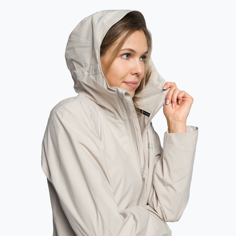 Jack Wolfskin Damen Hardshelljacke Pack & Go Shell grau 1111514_6260 5