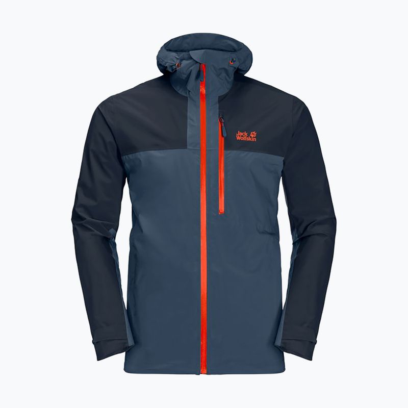 Jack Wolfskin Herren Hardshelljacke Go Hike navy blau 1114051_1383