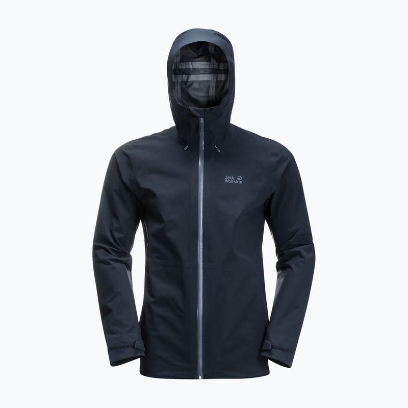 Jack Wolfskin Herren Highest Peak Hardshell Jacke navy blau 1115131_1033 6