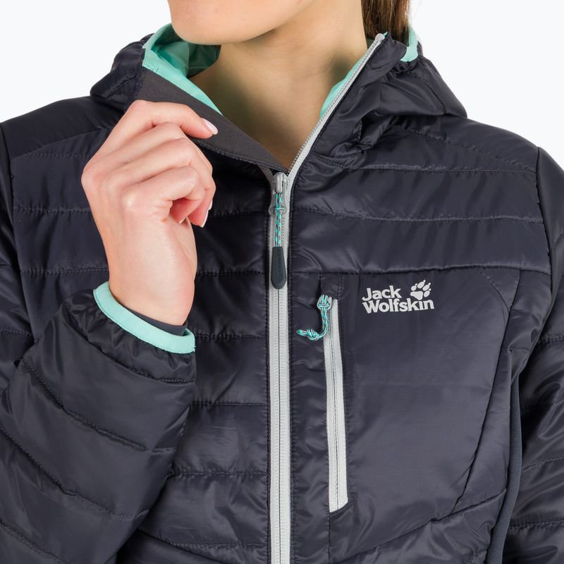 Jack Wolfskin Routeburn Damen Windjacke grau 1205425_1388 4