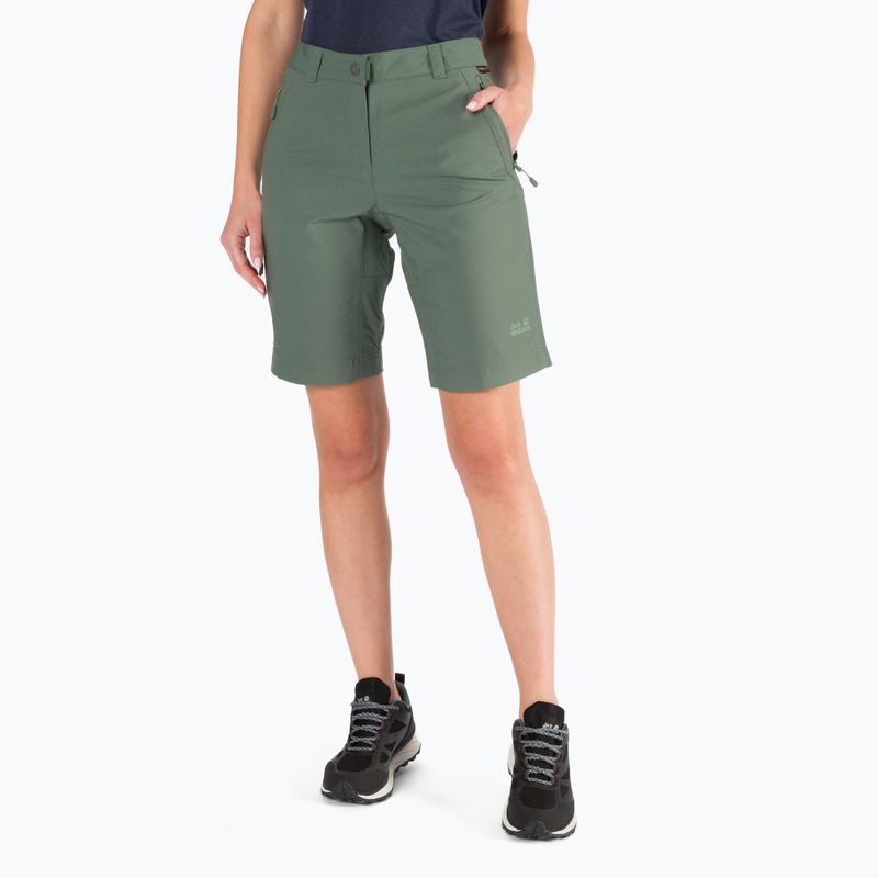 Jack Wolfskin Damen Activate Track Trekkingshorts grün 1503703_4311