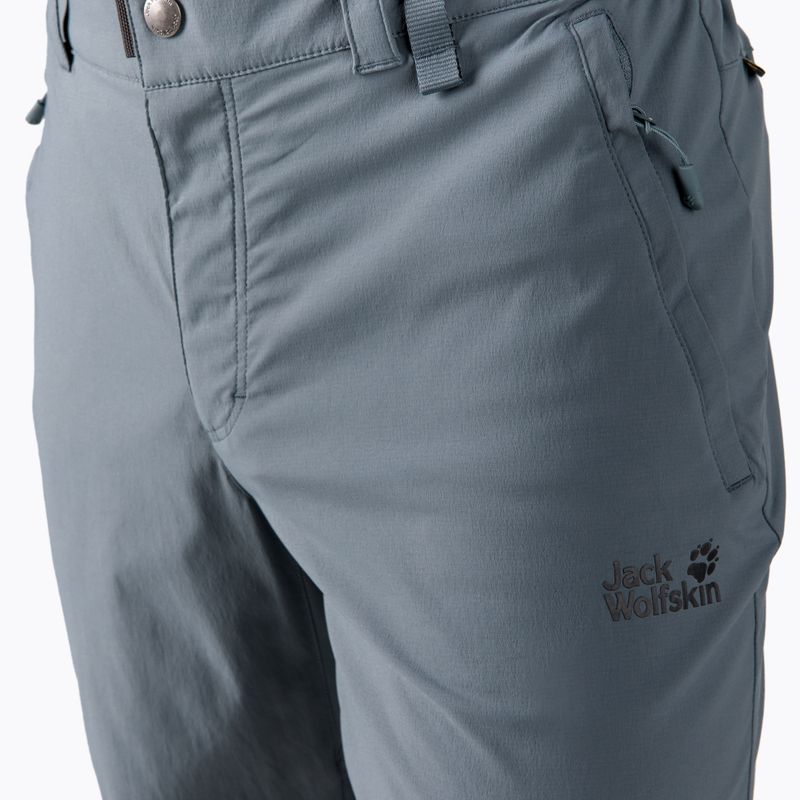 Jack Wolfskin Herren Activate Light Softshell-Hose grau 1503772_6098 4