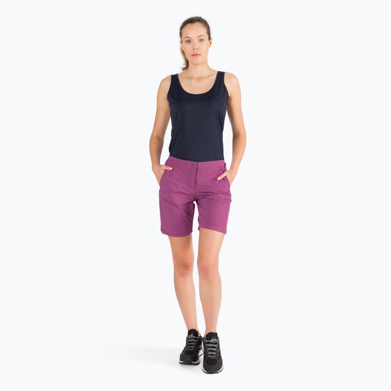 Jack Wolfskin Hilltop Trail Damen-Trekking-Shorts lila 1505461_2094 8
