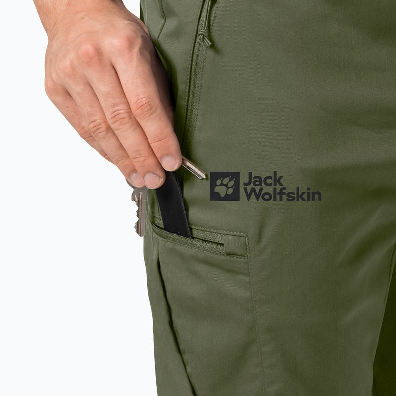 Jack Wolfskin Activate Tour Herren Softshellhose grün 1507451 3