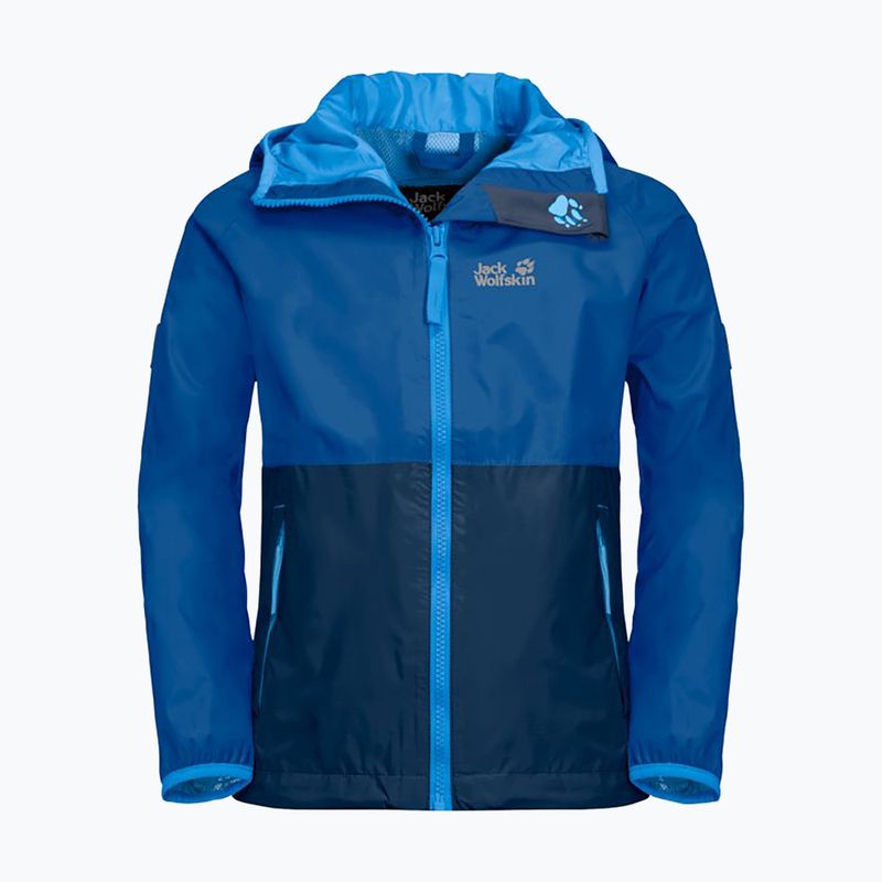 Jack Wolfskin Rainy Days Kinder Regenjacke blau 1604815_1201 7