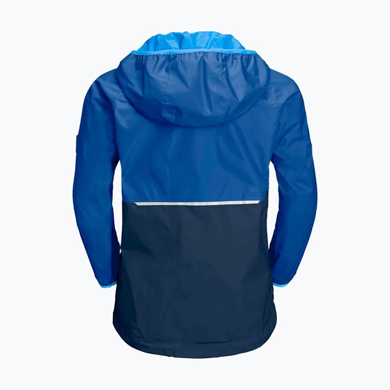 Jack Wolfskin Rainy Days Kinder Regenjacke blau 1604815_1201 8