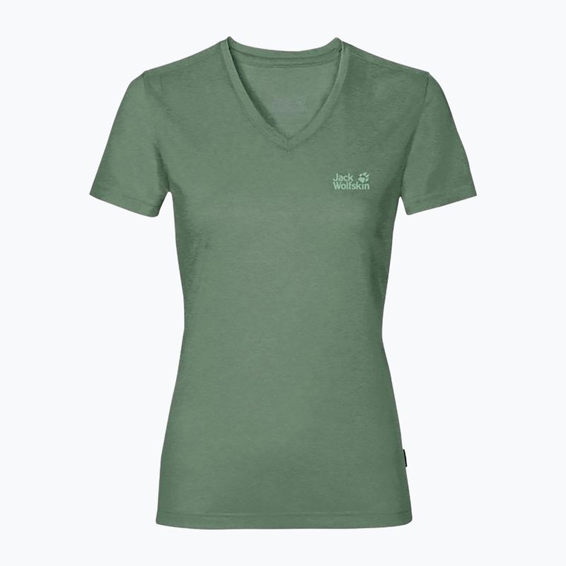 Jack Wolfskin Damen-Trekking-T-Shirt Crosstrail grün 1801692_4311 7