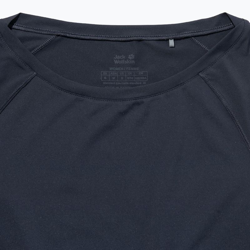 Jack Wolfskin Damen-Trekking-T-Shirt Tasman grau 1808441_1388 9