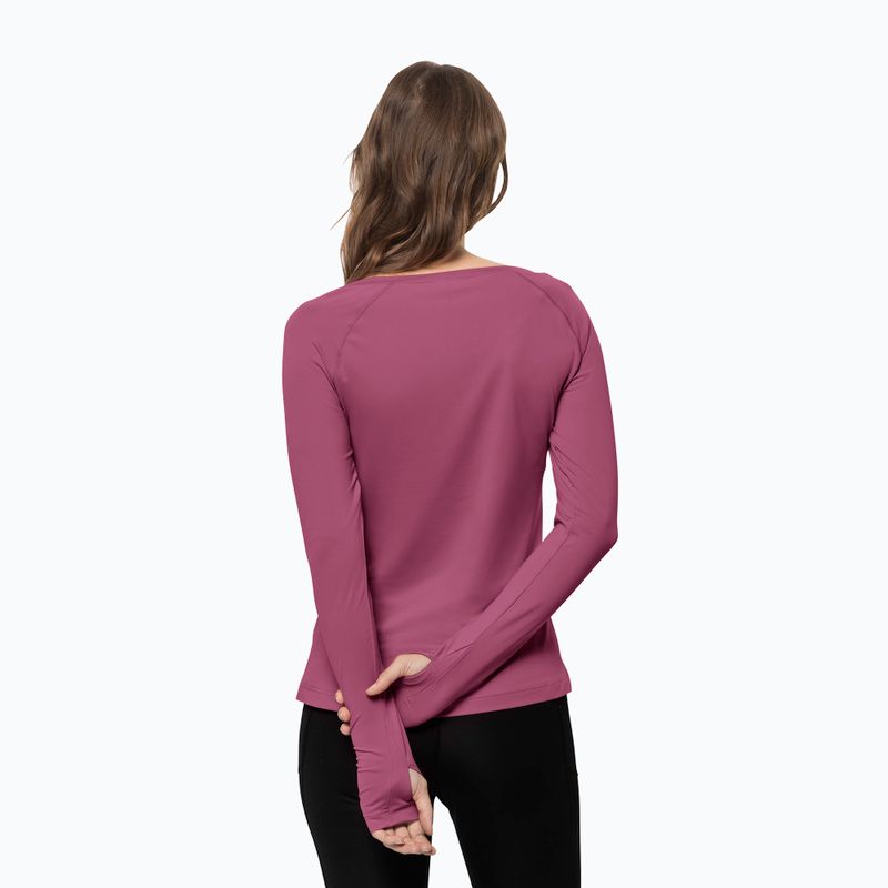 Jack Wolfskin Damen-Trekking-T-Shirt Tasman lila 1808441_2094 2