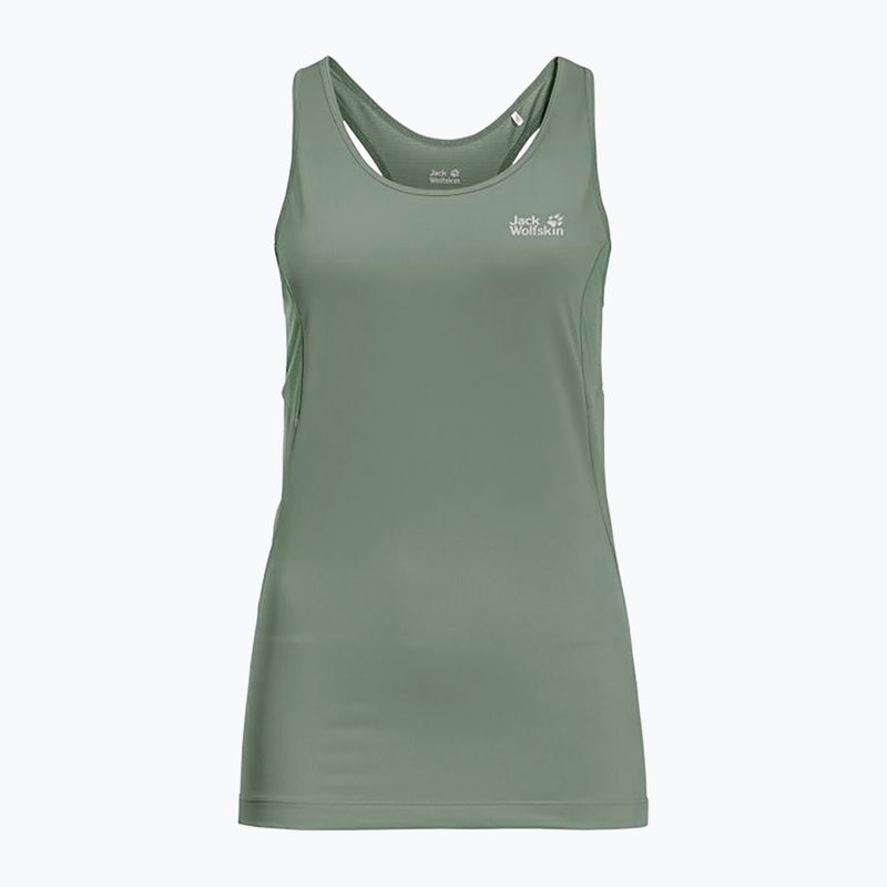 Jack Wolfskin Damen-Trekking-T-Shirt Narrows Tank grün 1808571_4311 8