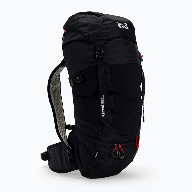 Jack Wolfskin Wolftrail 28 Recco Wanderrucksack schwarz 2010191_6000_OS 3