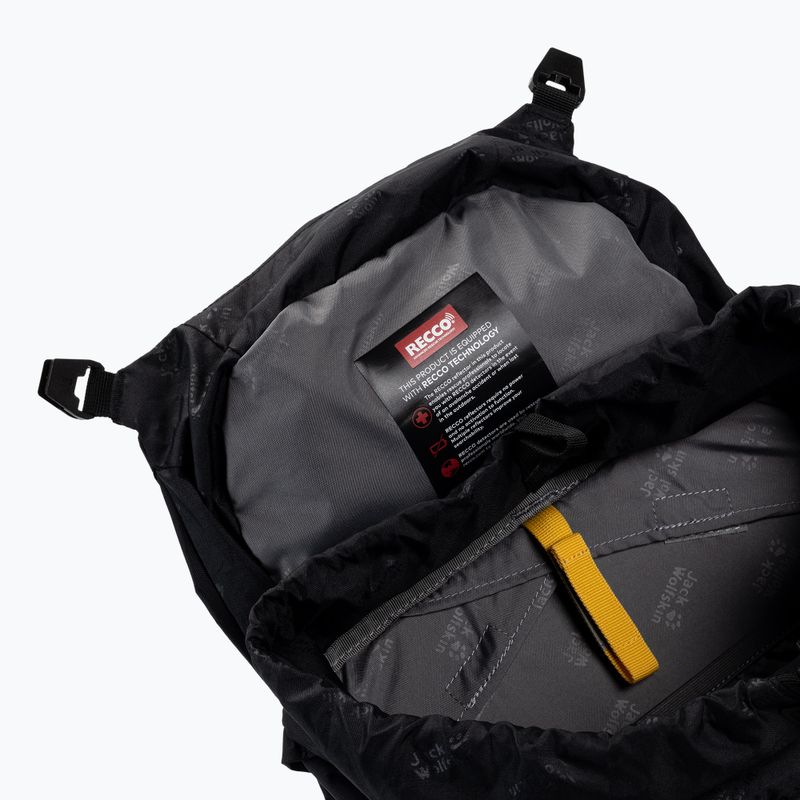 Jack Wolfskin Wolftrail 28 Recco Wanderrucksack schwarz 2010191_6000_OS 10
