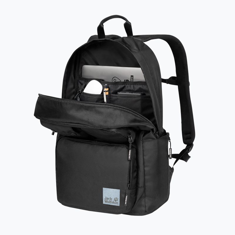 Jack Wolfskin London Rucksack 22 l ultra schwarz 4
