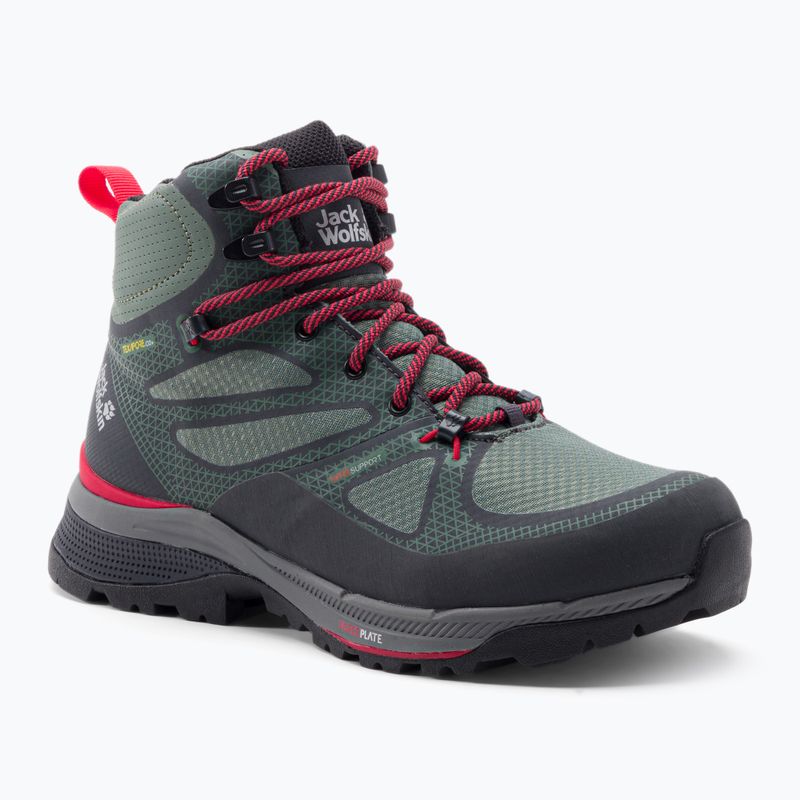 Jack Wolfskin Force Striker Texapore Damen-Trekkingstiefel grün 4038871_4175