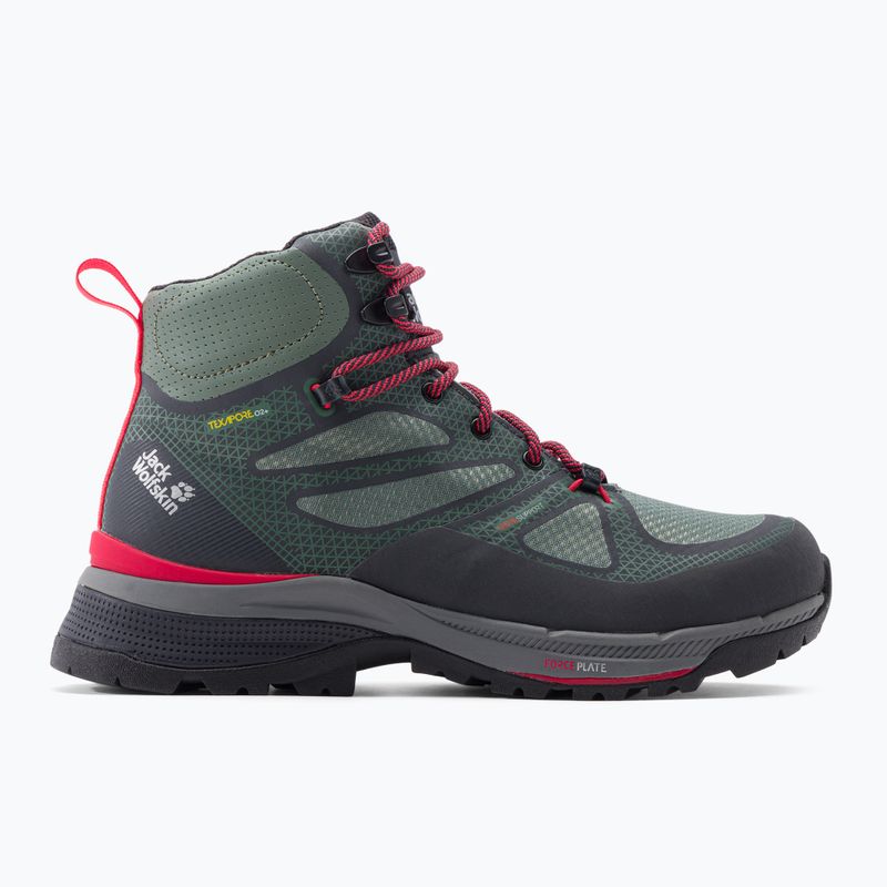 Jack Wolfskin Force Striker Texapore Damen-Trekkingstiefel grün 4038871_4175 2