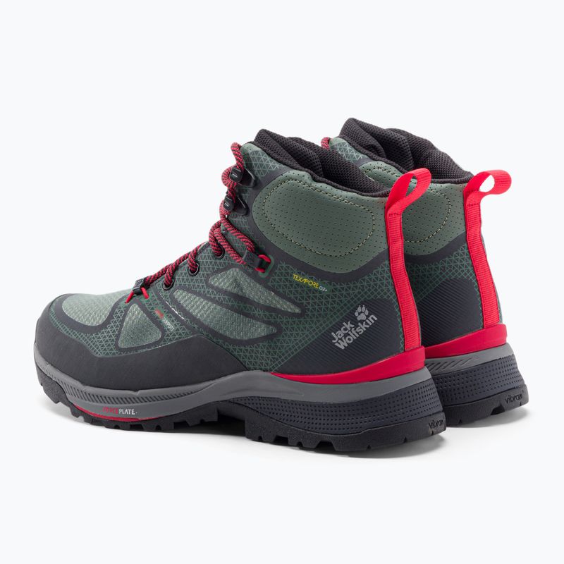 Jack Wolfskin Force Striker Texapore Damen-Trekkingstiefel grün 4038871_4175 3