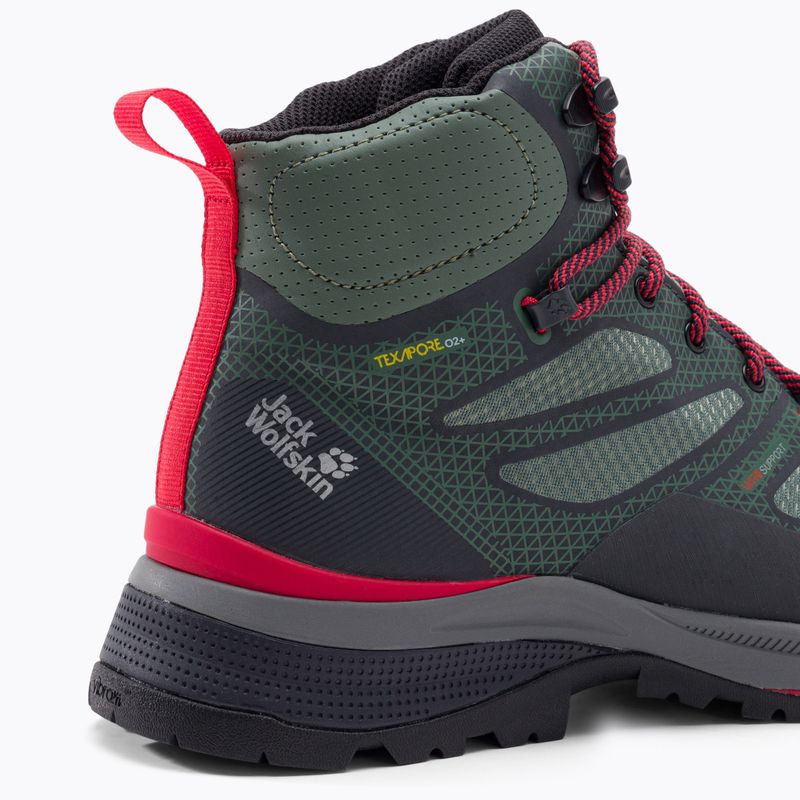 Jack Wolfskin Force Striker Texapore Damen-Trekkingstiefel grün 4038871_4175 7